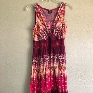 Multi color sun dress